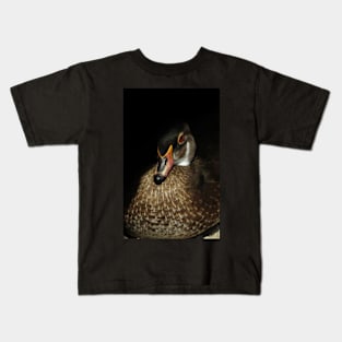 black duck pattern Kids T-Shirt